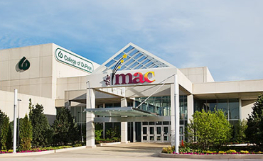 College of DuPage's McAninch Arts Center exterior
