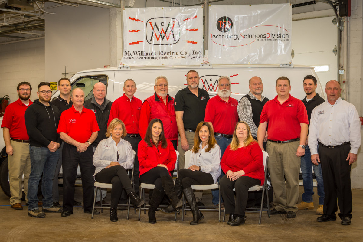 The McWilliams Electric team at their Schaumburg headquarters